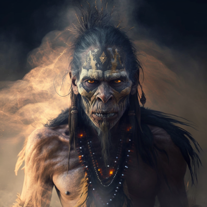 Imagine a Navaho Skinwalker in Utah; image, property of